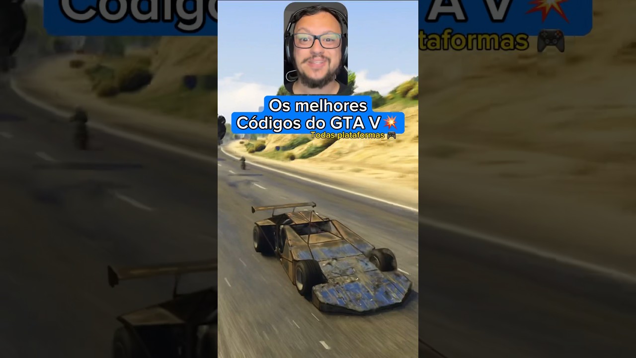 Os melhores códigos de GTA V - Todas as plataformas 🎮 #gta #gtav #gta