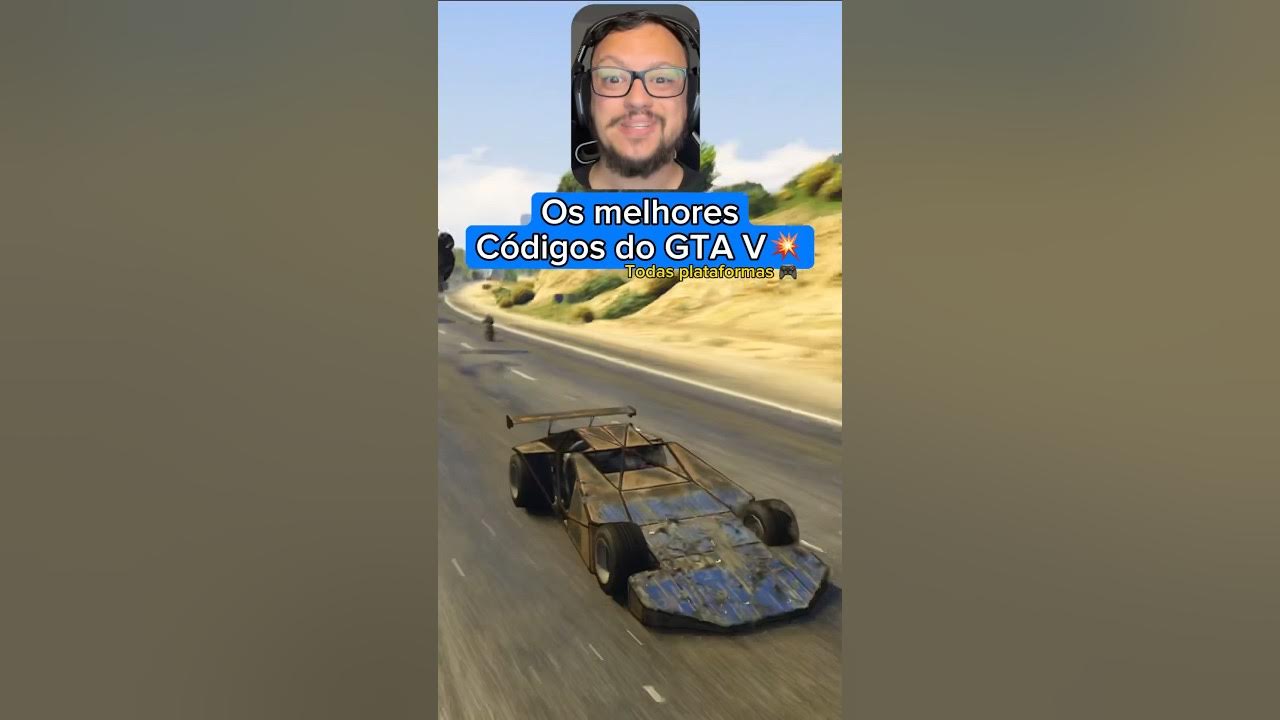 Os Melhores códigos de GTA5 - Especial 🤯🚀 #gta #gtav #gta5