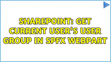 Sharepoint: Get current user