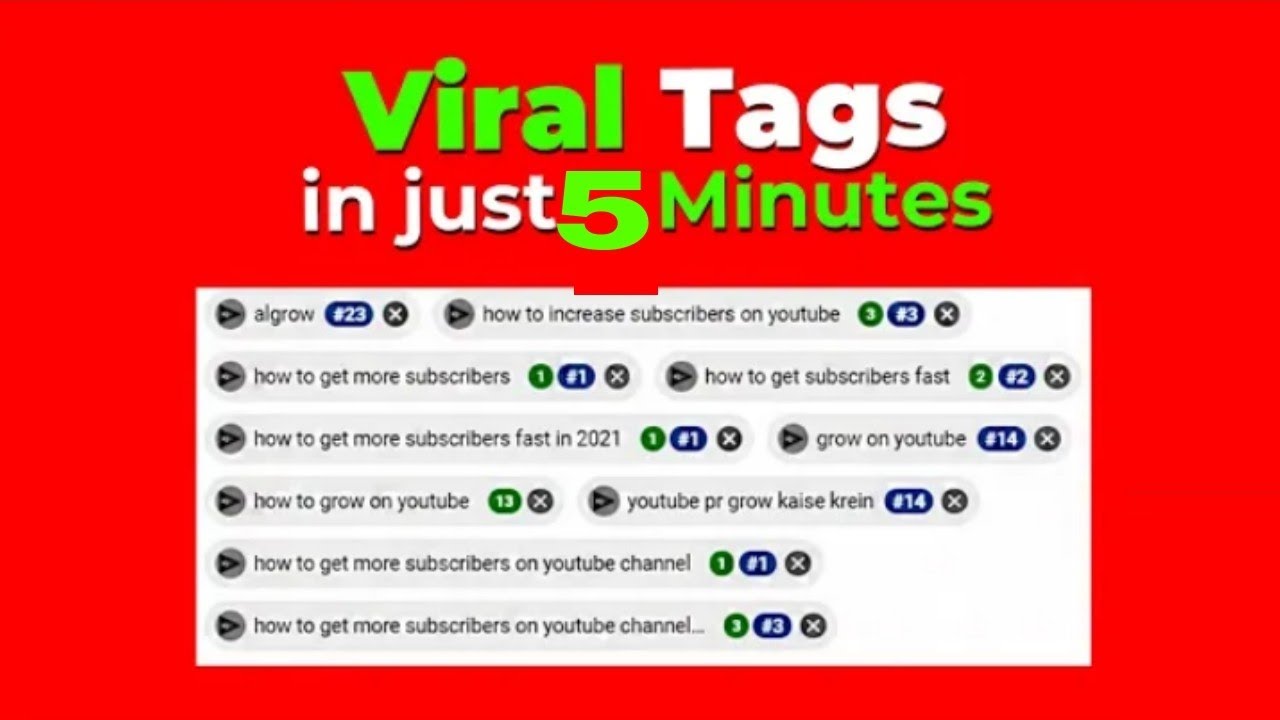 How to Find Best Tags for YouTube videos in 2021 viral tags kaisa pata