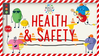Health and Safety Song | Pop Songs for Kids | Music | Musical Dots | Nursery Rhyme Alternative
