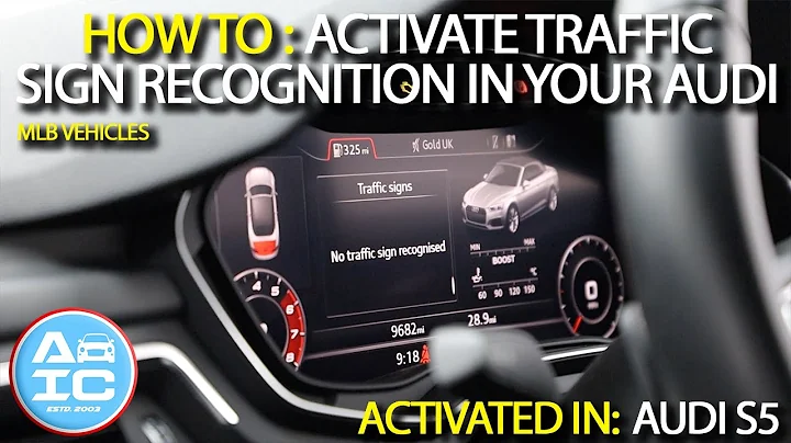 How To: Activate Traffic Sign Recognition In Your Audi - MLB Vehicles