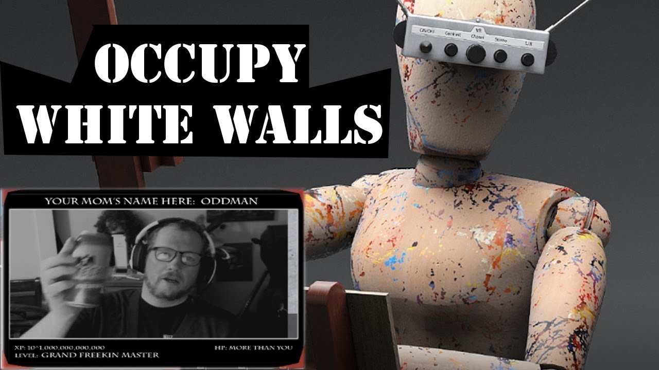 First 30 Minutes of Occupy White Walls - Art Gallery MMO -
