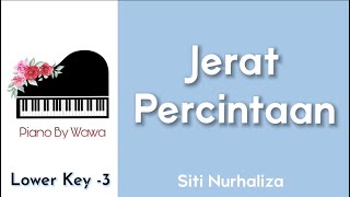 Jerat Percintaan - Siti Nurhaliza (Piano Karaoke Lower Key -3)