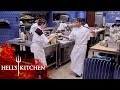 The Black Jackets Keep Up With Ramsay's Team | Hell's Kitchen