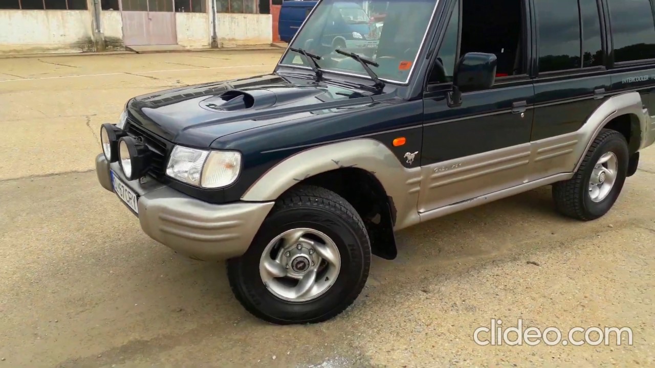 Hyundai Galloper 2.5 TD Intercooler 99HP YouTube