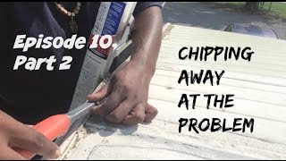 Patching an RV/Camper Roof Leak (Episode 10, Part 2)