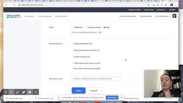 Zoom Meetings with Privacy Settings