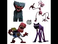 Huggy Wuggy Vs Mommy Long Legs Vs Boxy Boo Vs Catnap Poppyplaytime 