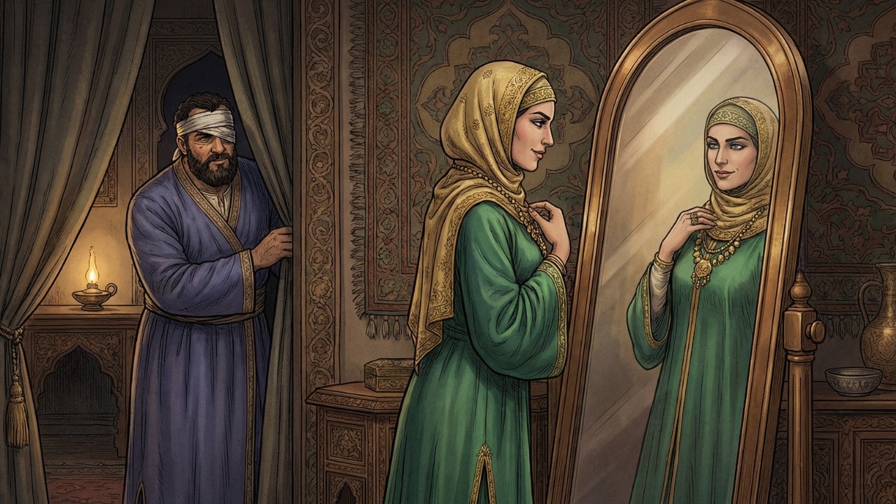 تظاهر بالعمى ليختبر حب زوجته.. فكانت الصَّدمة التي هزت أركان القصر!