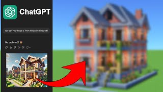 I Made a Town House In Minecraft