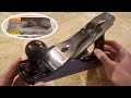 Stanley Bailey #4, Part 1 - Unboxing, Light Tuning, Deburring -Best Cheap Hand Plane Ever? [4K ASMR]