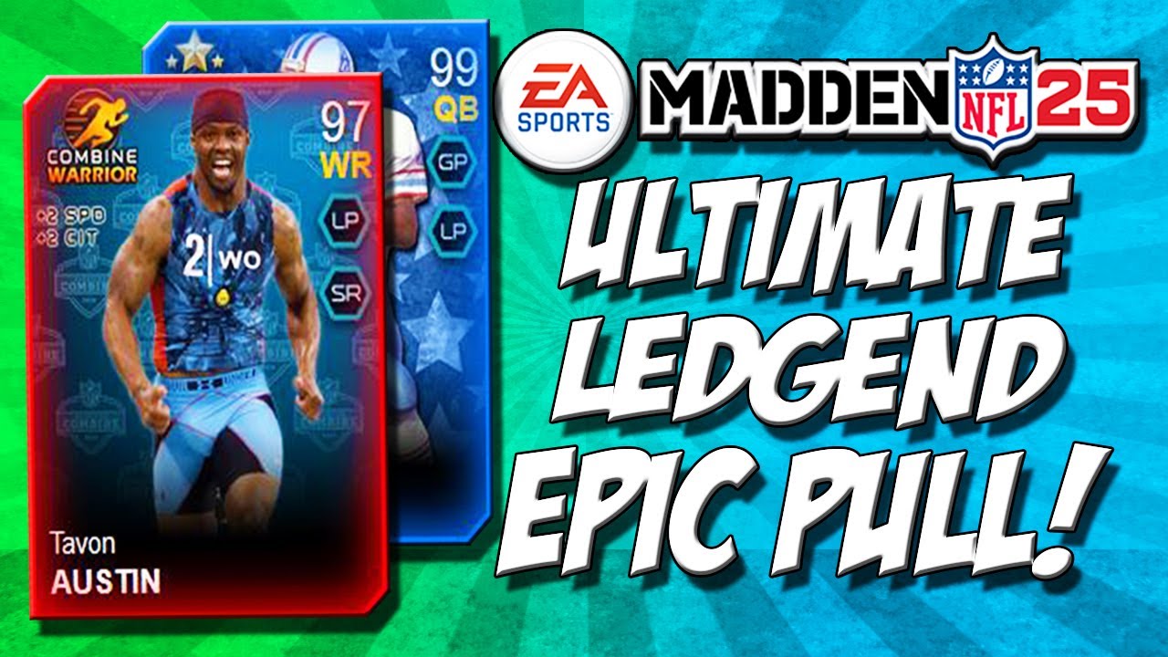 Madden 25 Ultimate Team NEW Combine Tavon Austin + Ultimate Ledgend Pull! MUT 25 YouTube