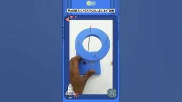 Magnetic Vertical Levitation! #magnetic #levitation #robotics #arduino #shorts #youtubeshorts