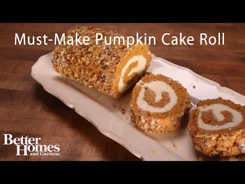 Must-Make Pumpkin Cake Roll