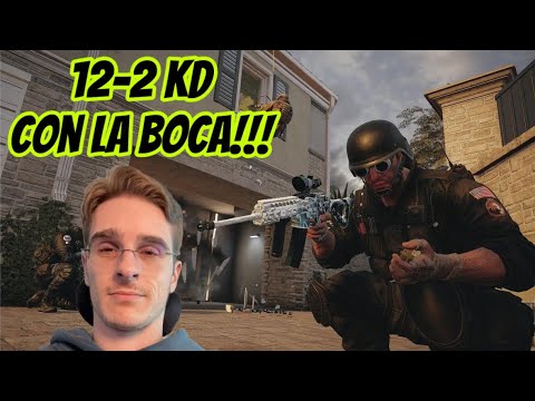 De mis mejores partidas jugando R6 CON LA BOCA! 12-2 de KD! - YouTube