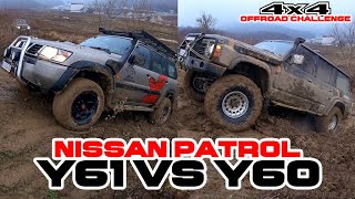Nissan Patrol Y60 GR vs Y61 OFFROAD Challenge