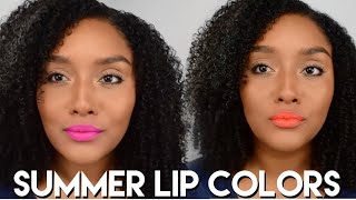 Summer Lipstick Colors | GoTo Summer Lip Colors