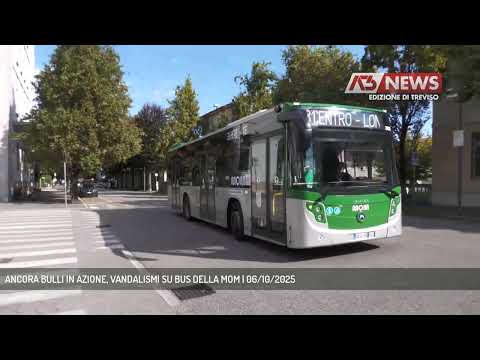 ANCORA BULLI IN AZIONE, VANDALISMI SU BUS DELLA MOM | 06/10/2025