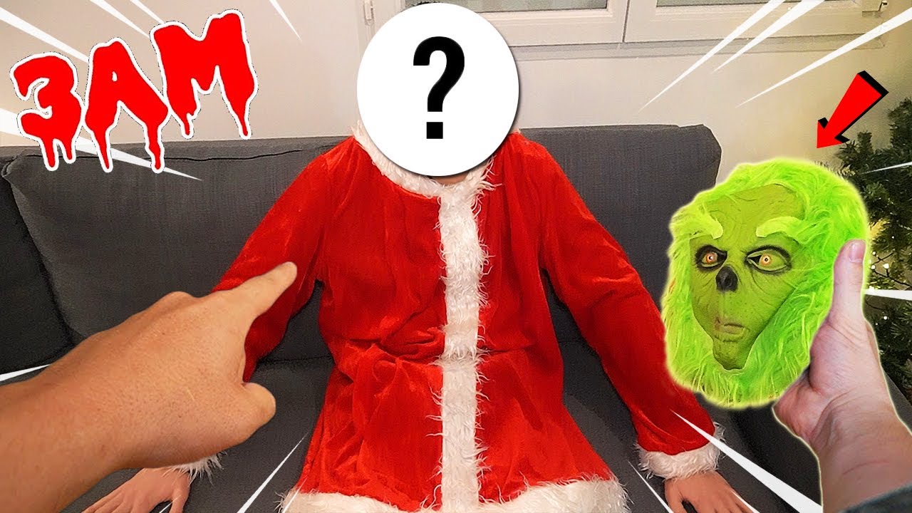 NOUS AVONS FINALEMENT DÉMASQUÉ LE GRINCH À 3 HEURES DU MATIN !! (VOUS N'ALLEZ PAS LE CROIRE !)