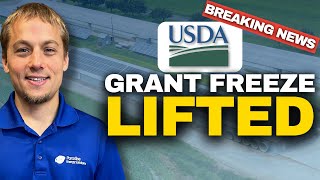 USDA REAP Grant Unfrozen: What Every Awardee Must Do Now