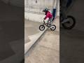 Tiny BMX lad dropping in!