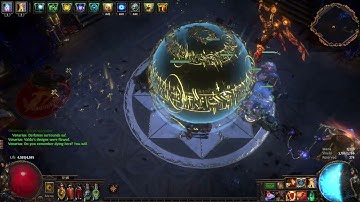 PoE: Vaal Absolution Guardian vs 107% quant feared + uber cortex (3.21)