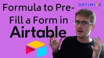 Airtable Tutorial: How to Make a Form Pre Fill Formula (Made Simple)