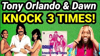 Video thumbnail of "Sweet Nostalgia...TONY ORLANDO AND DAWN KNOCK THREE TIMES REACTION"