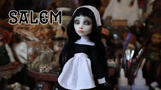 Salem | Recreating My First Ever Custom Doll | Monster High OOAK Repaint