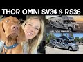 2022 Thor Omni RS36 and SV34 - Wilderness Edition - Real Life REVIEW - 4x4 Super C Diesel Motorhome