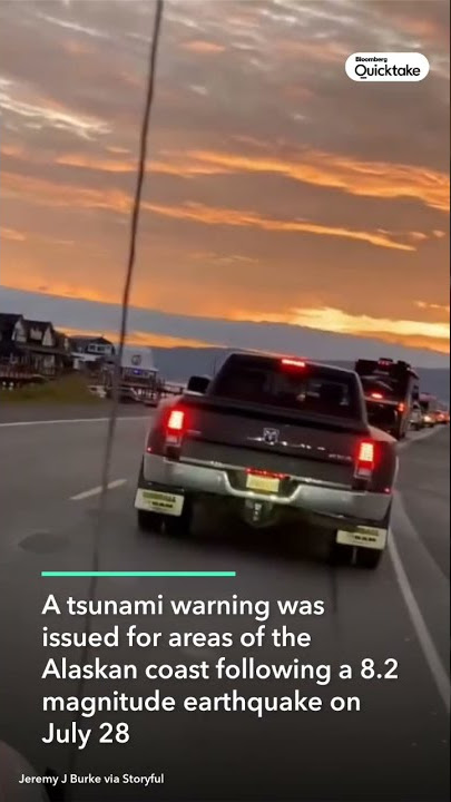 Siren Blares in Alaska as 8.2-Earthquake Prompts Tsunami Warning
