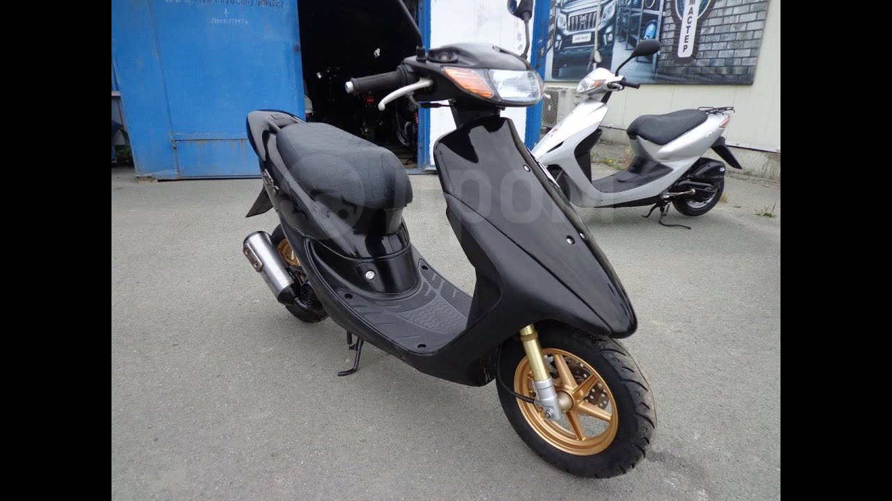 Honda Dio Af35 Zxii Cvet Chyornyj Youtube