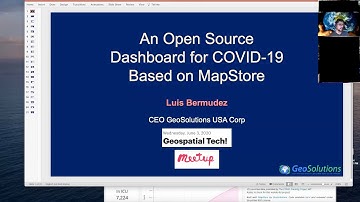 GeoDC - 2020 06 - Luis Bermudez - An Open Source Dashboard Based on MapStore