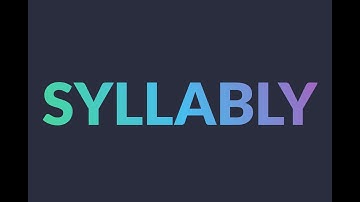 Syllably Demo: Google AI Hackathon 2024