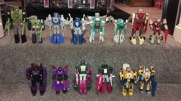 Transformers generation one complete headmaster collection. Generations Titan master G1 comparison