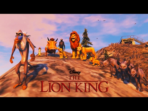 GTA 5: The Lion King Edition (GTA V PC Mods)