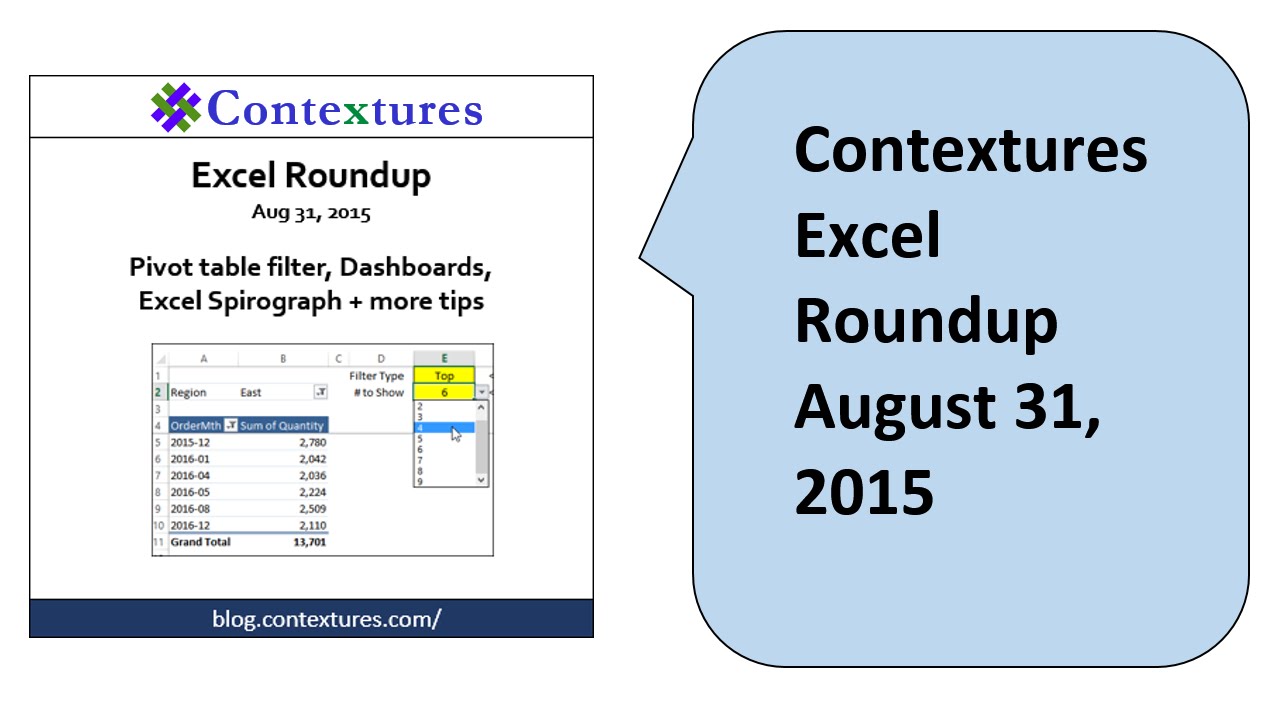 Excel Roundup 20150831 YouTube Excel roundup 20150831 youtube