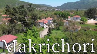 Makrichori, Kavala, Greece - by drone [4K]. #village