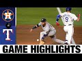 Astros vs. Rangers Game Highlights (8/28/21) | MLB Highlights