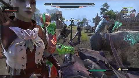 Battle for the Writhing Wall Event - Auridon: Entila