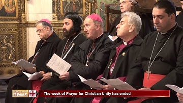 The week of Prayer for Christian Unity has ended