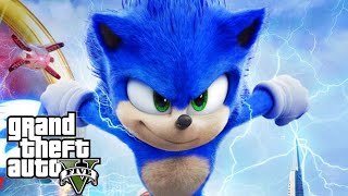 GTA 5 : SUPER SONIC in GTA V !!