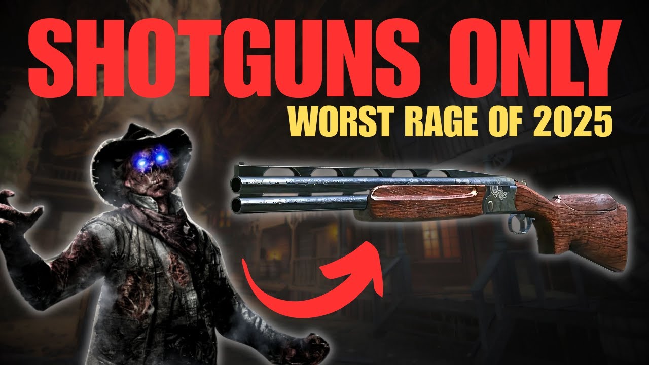 Только дробовики, BO2 зомби — ХУДШИЙ RAGE 2025 ГОДА