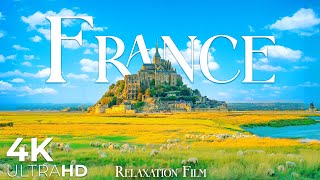 France 4K • Relaxation Film With Piano Relaxing Music • Nature Video Ultra Hd