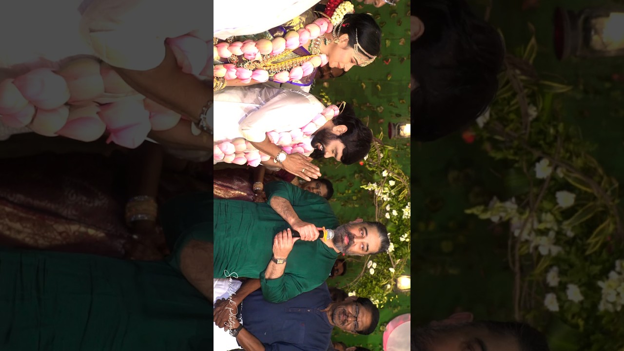 Throwback to our favourite part in Snehan x Kannika's Wedding | Kamal sir speech