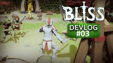 Bliss Indie Game Devlog #03 | New Inventory, Gold, and Shop System. Enemy Boss AI and More!