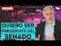 Quiero ser el presidente del Senado: José Narro