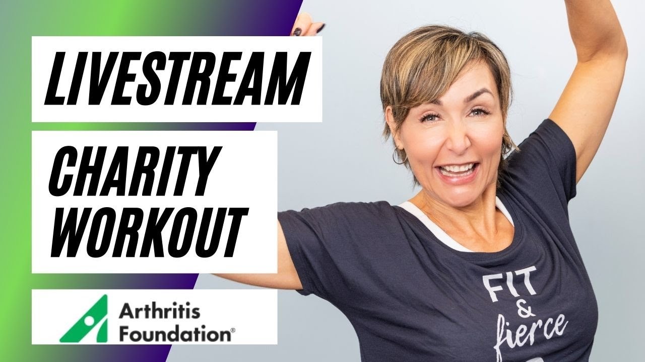Livestream Charity Class for The Arthritis Foundation YouTube