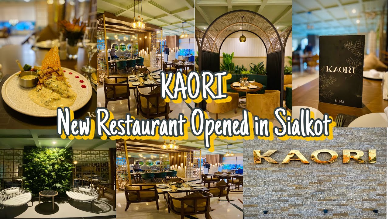 Koris Menu KAORI | Japenese, Italian, Continental Restaurant in Sialkot ...